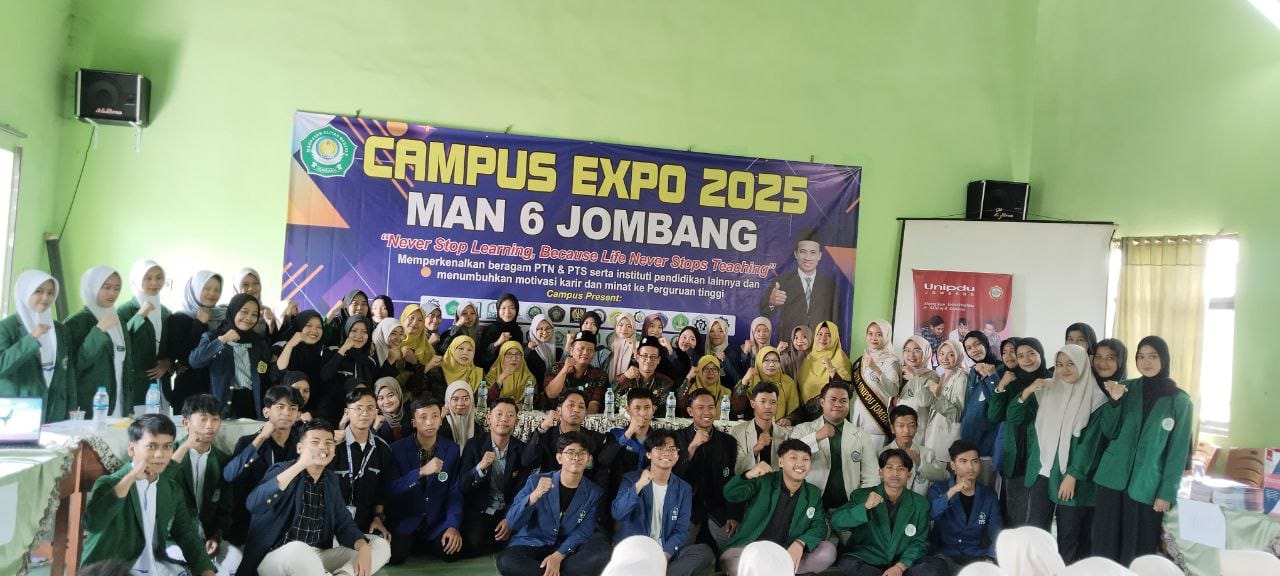 MAN 6 Jombang Gelar Campus Expo 2025, Inspirasi untuk Masa Depan Siswa